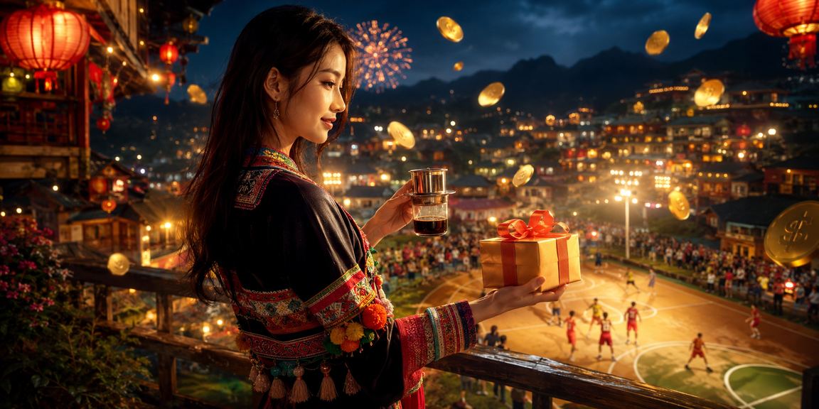 Trò chuyện và cá cược bóng rổ tại quán cà phê Sapa